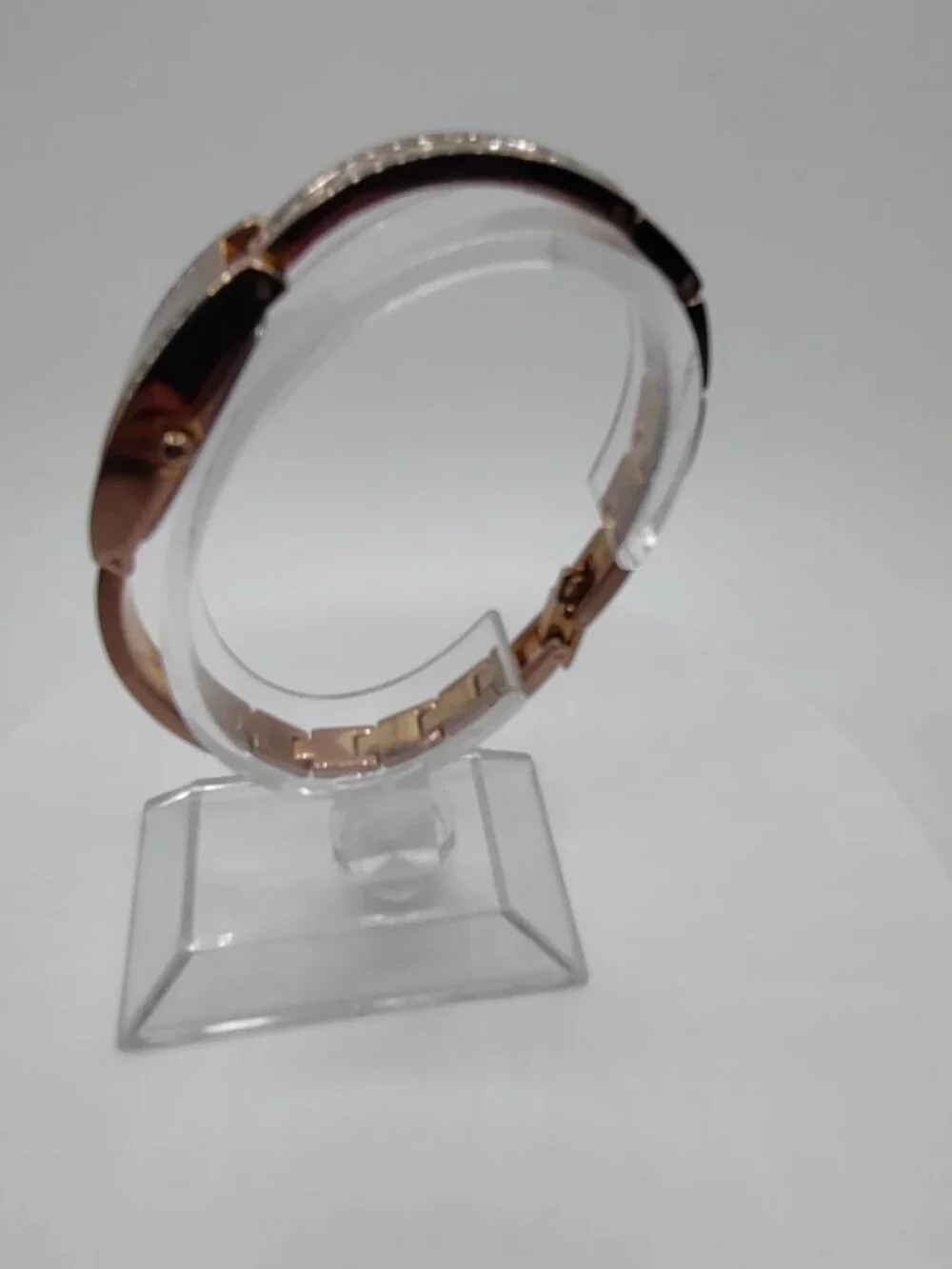 Womens Watch Rose-Gold Armitron Mother of Pearl Face w/ New Battery